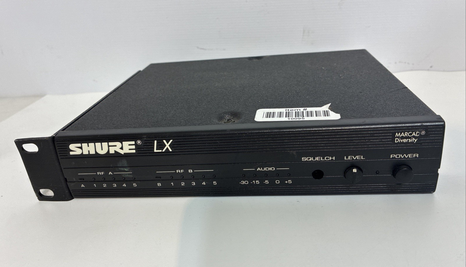 Shure LX4-CP Microphone Receiver 196.600MHz Power Tested - No AC Adapter
