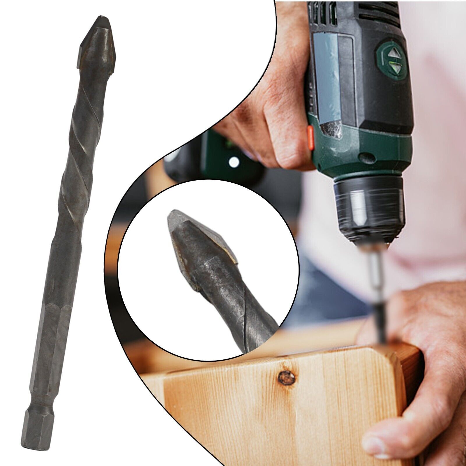 Universal Drilling Tool Set High Hardness Eccentric Drill Alloy Drill Bit US