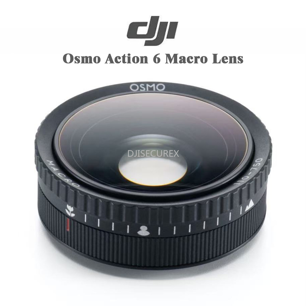 DJI Osmo Action 6 Macro Lens w/ Case – 11-75cm Focus