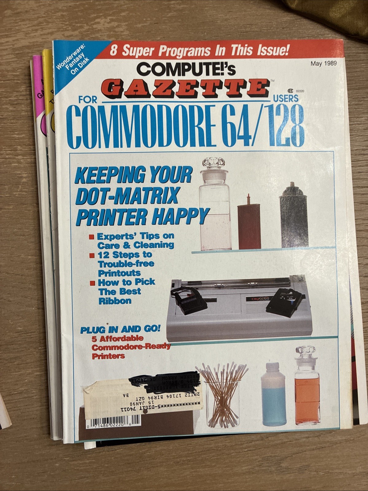 Compute!'s Gazette Magazine 12 issue lot for Commodore Users Jan 89-Dec 89