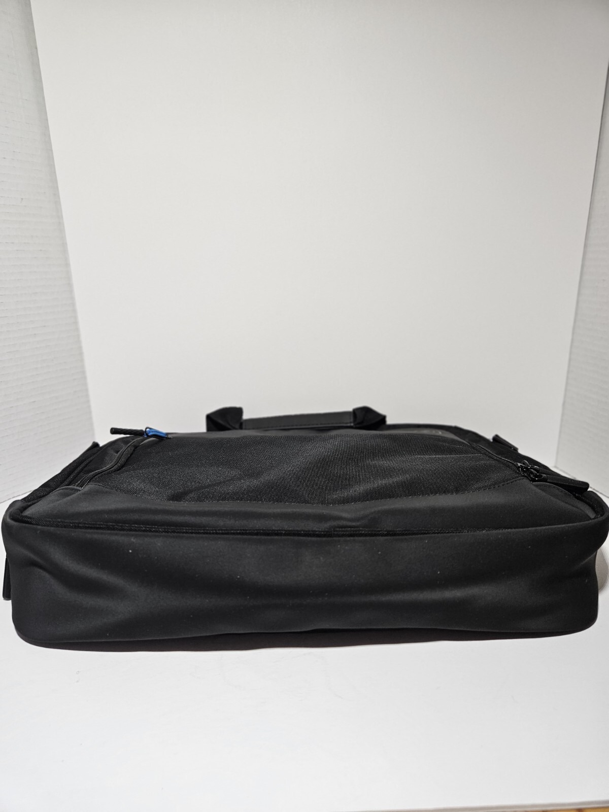 Dell Black Nylon Brief Case Bag Computer Tote With Shoulder Strap