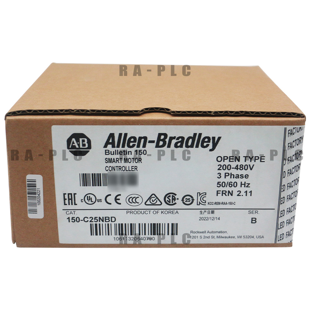 New AB 150-C25NBD SMC-3 25A Smart Motor Controller  25A 3-PH 150C25NBD