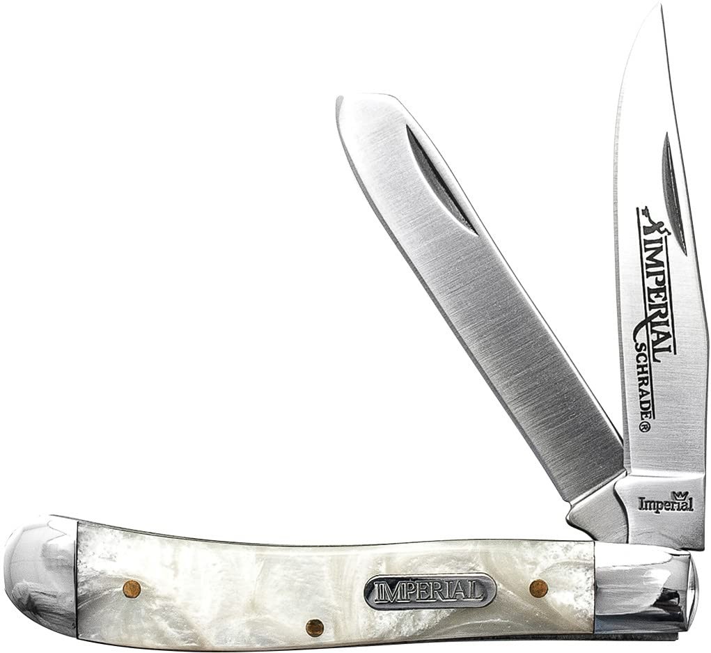 Pocket Knife Stainless Steel 2 Blade Large Schrade Imperial IMP13L
