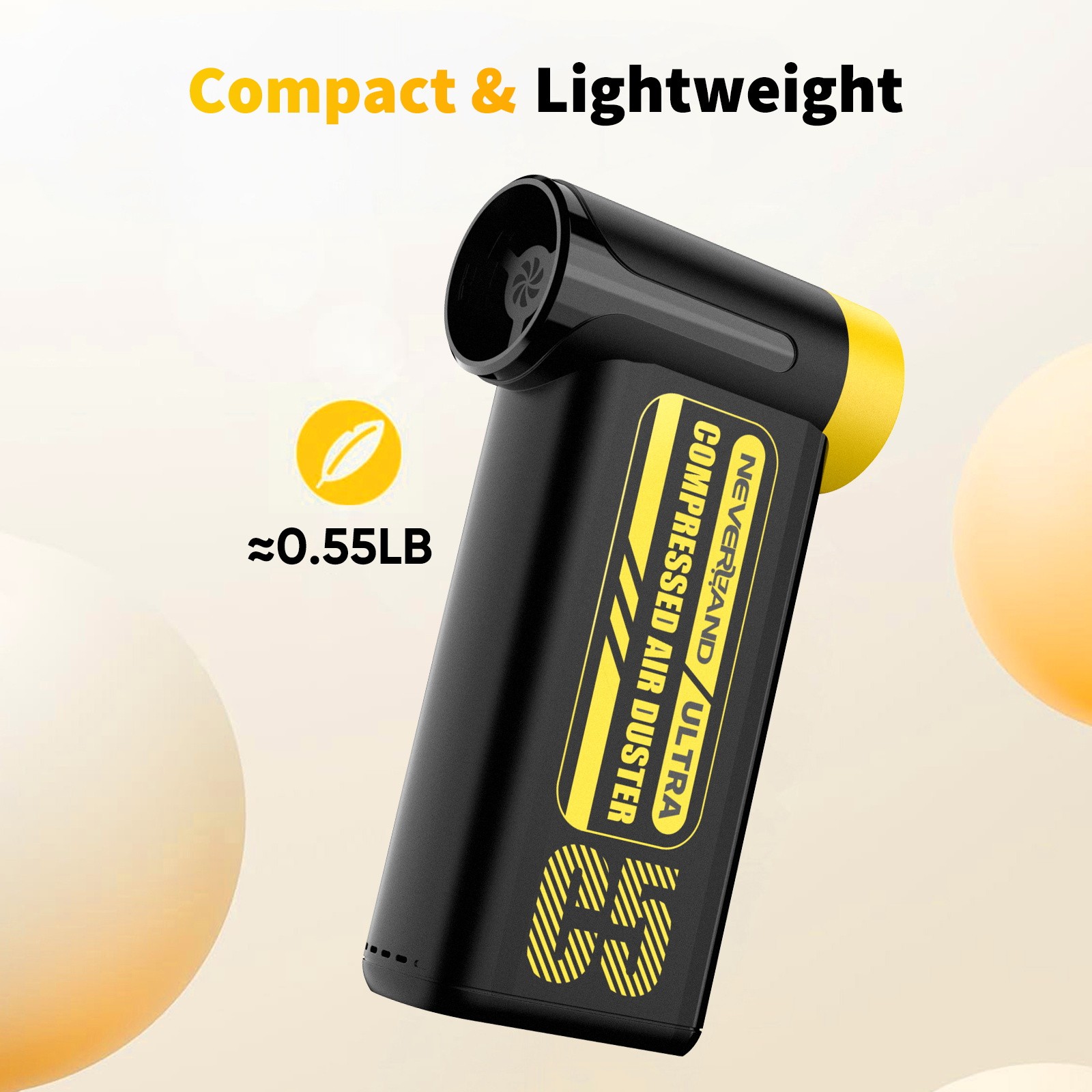 Portable Compressed Air Duster Cordless Cleaner Mini Blower High Power 8000mAh