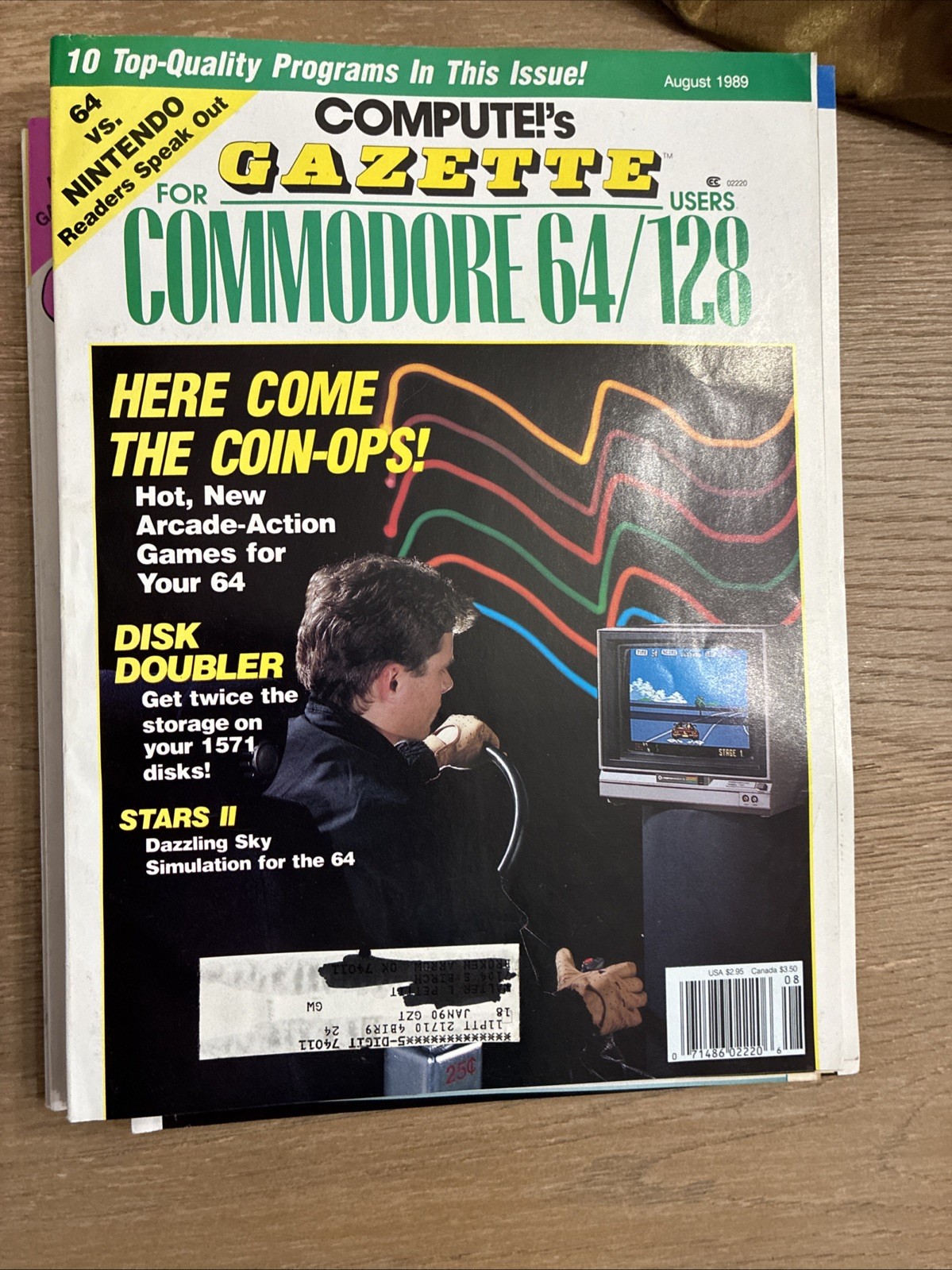 Compute!'s Gazette Magazine 12 issue lot for Commodore Users Jan 89-Dec 89