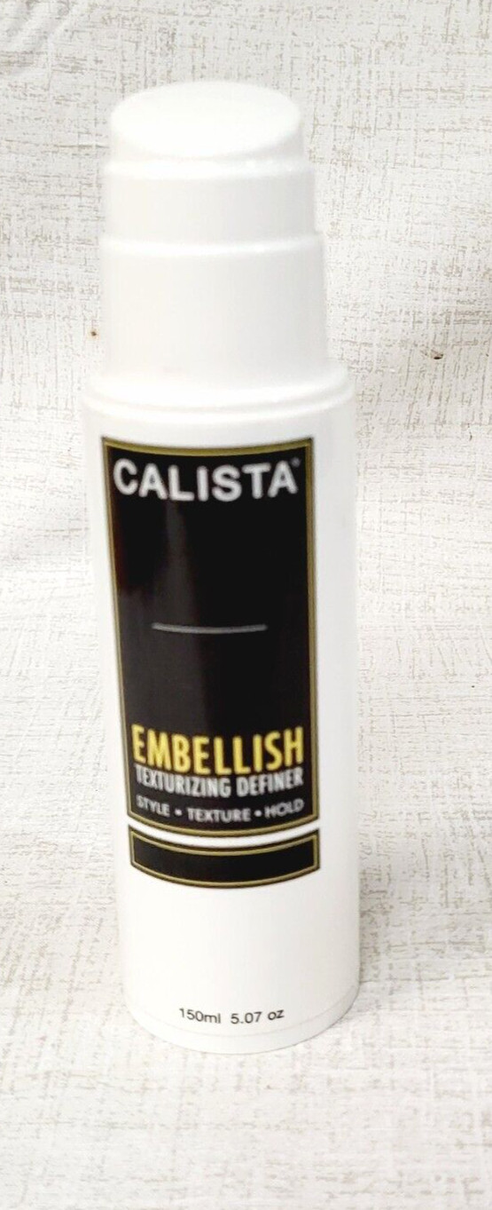 CALISTA TOOLS EMBELLISH Texturizing Definer Hair Styling Paste 5.07oz NEW NO CAP