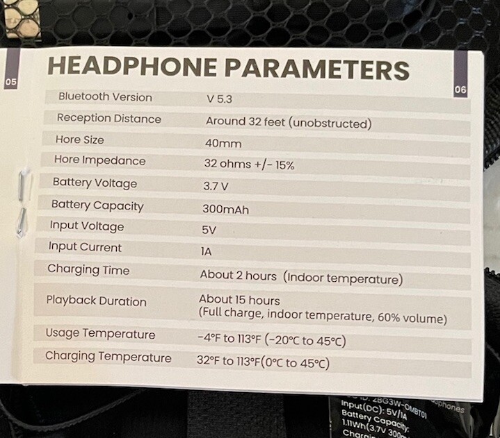 Wireless Bluetooth Ski Headphone