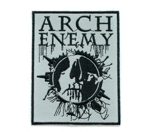 Arch Enemy Sew-on Patch | Skull Swedish Melodic Death Metal Music Band Logo