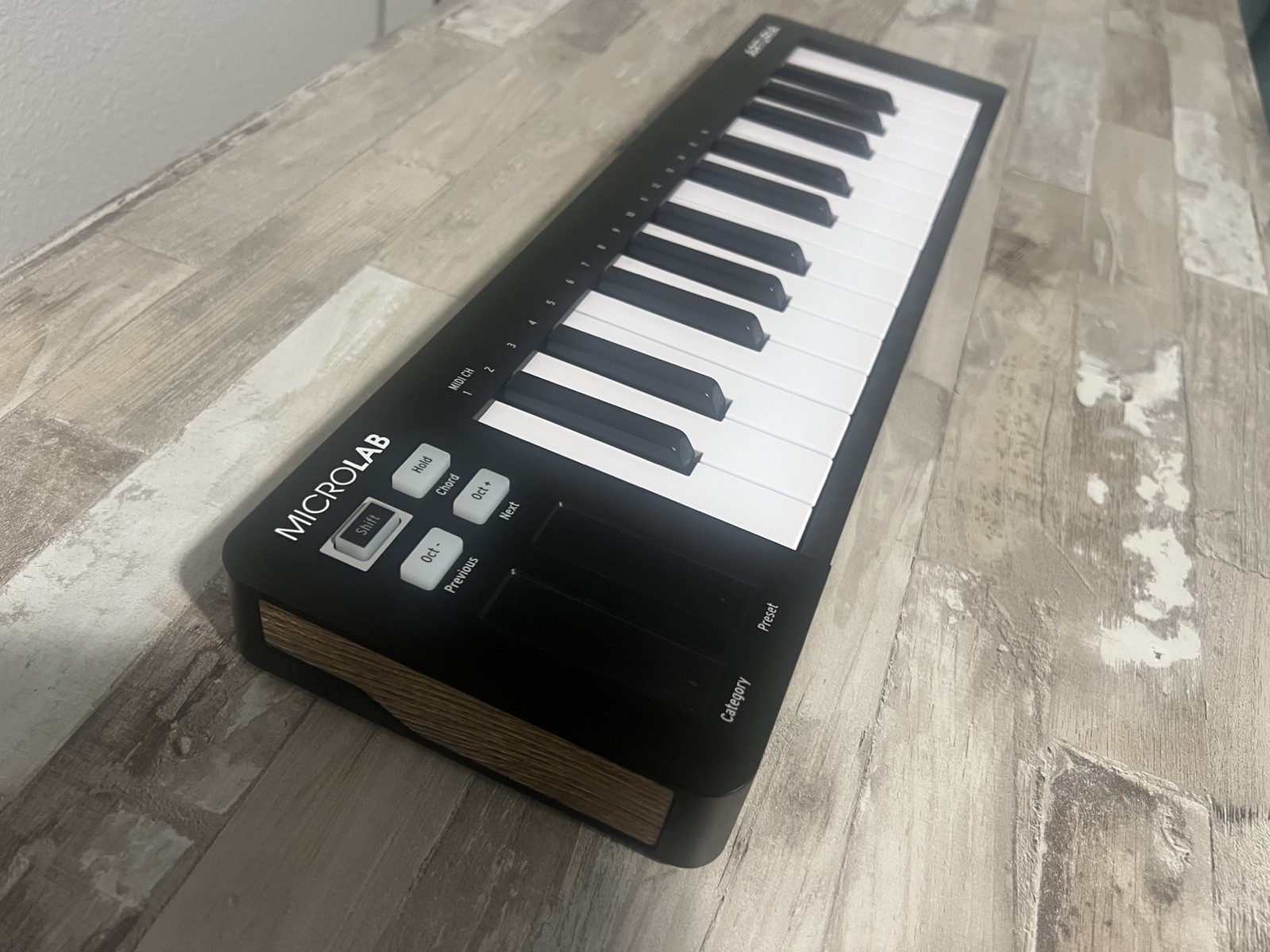 Arturia MicroLab Mk3 Universal MIDI Controller for Music Production - Black