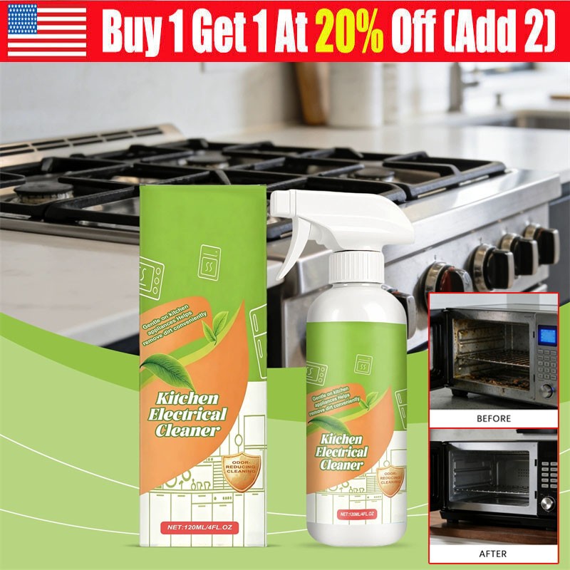 2 PCS Electrolyzed Ion Kitchen Cleaner Spray, Cleanse Kitchen Appliance Cleaner
