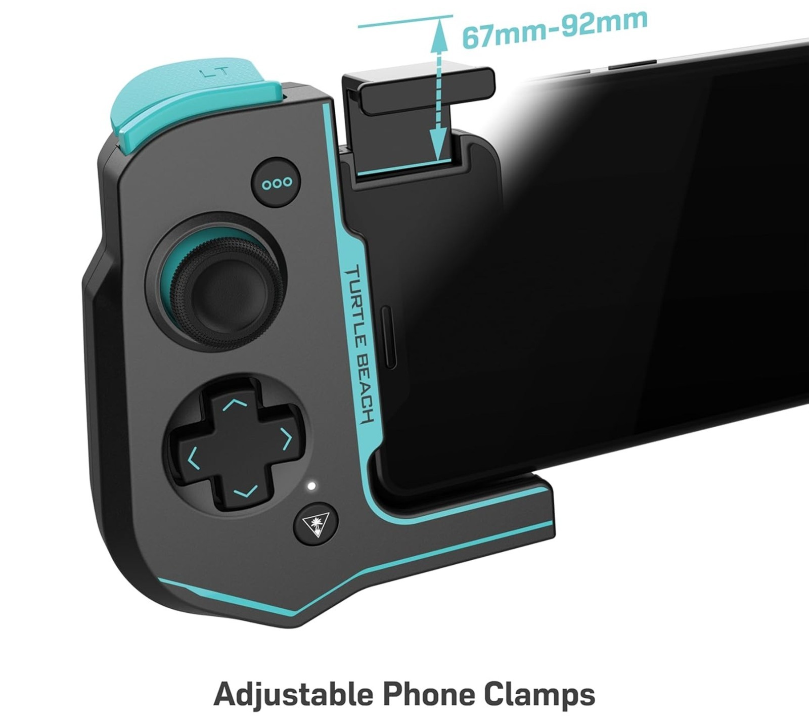 Turtle Beach Atom Mobile Gaming Controller Bluetooth Android Cloud – Black/Teal