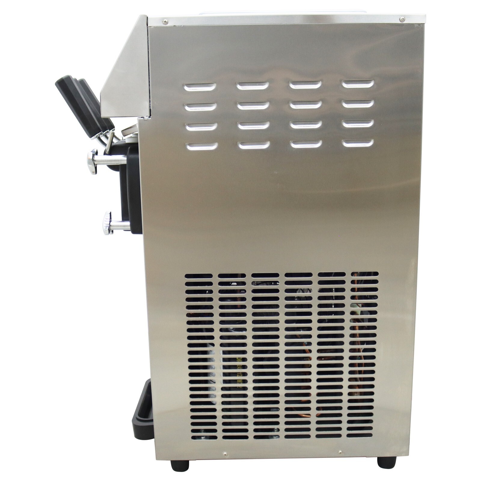 Soft Ice Cream Machine 4LX2 Commercial Ice Cream Machine LED Display Control