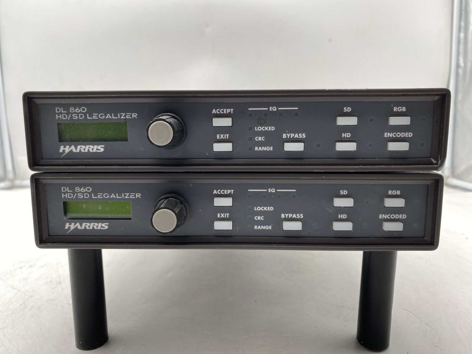 LOT OF 2 Harris DL 860 HD/SD HD-SDI Video Legalizer