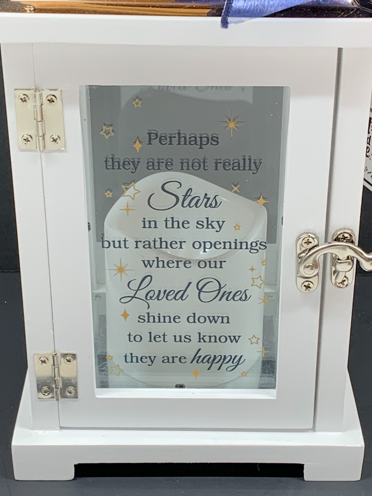 Memorial Lantern Battery Operated Candle