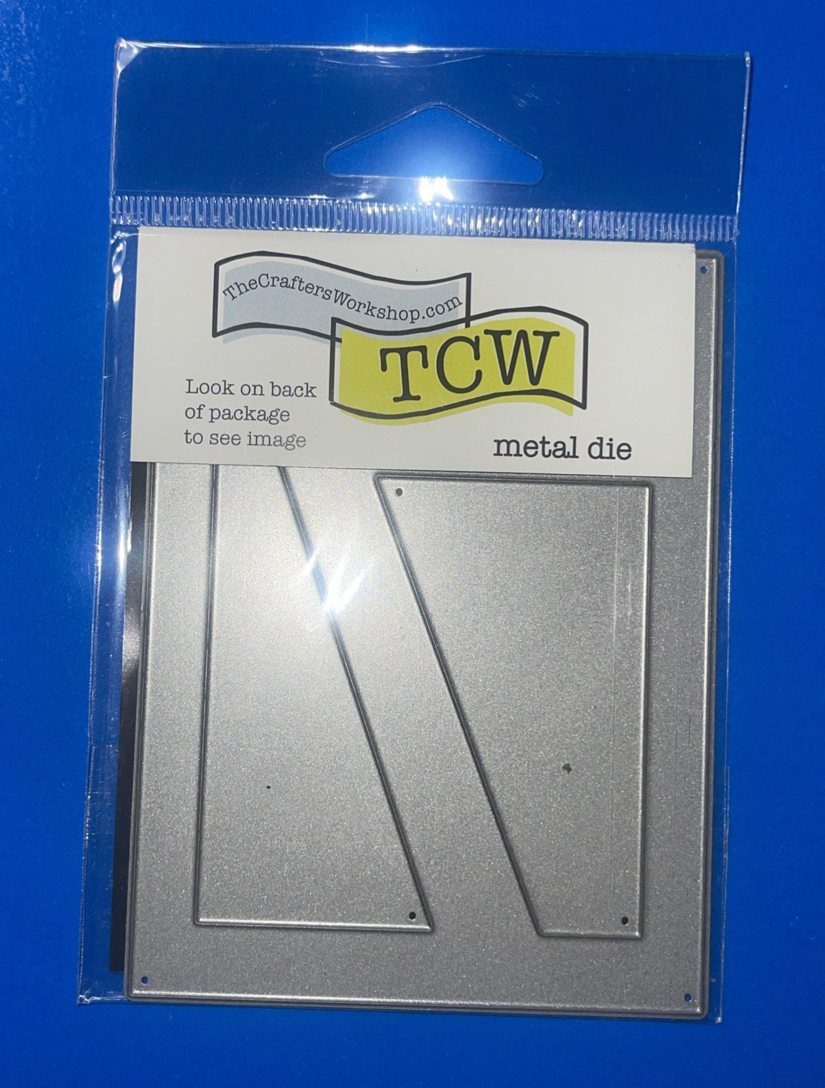 Crafters Workshop Metal Die TCW Number 7 TCW1007 3" x 4" Inches NEW