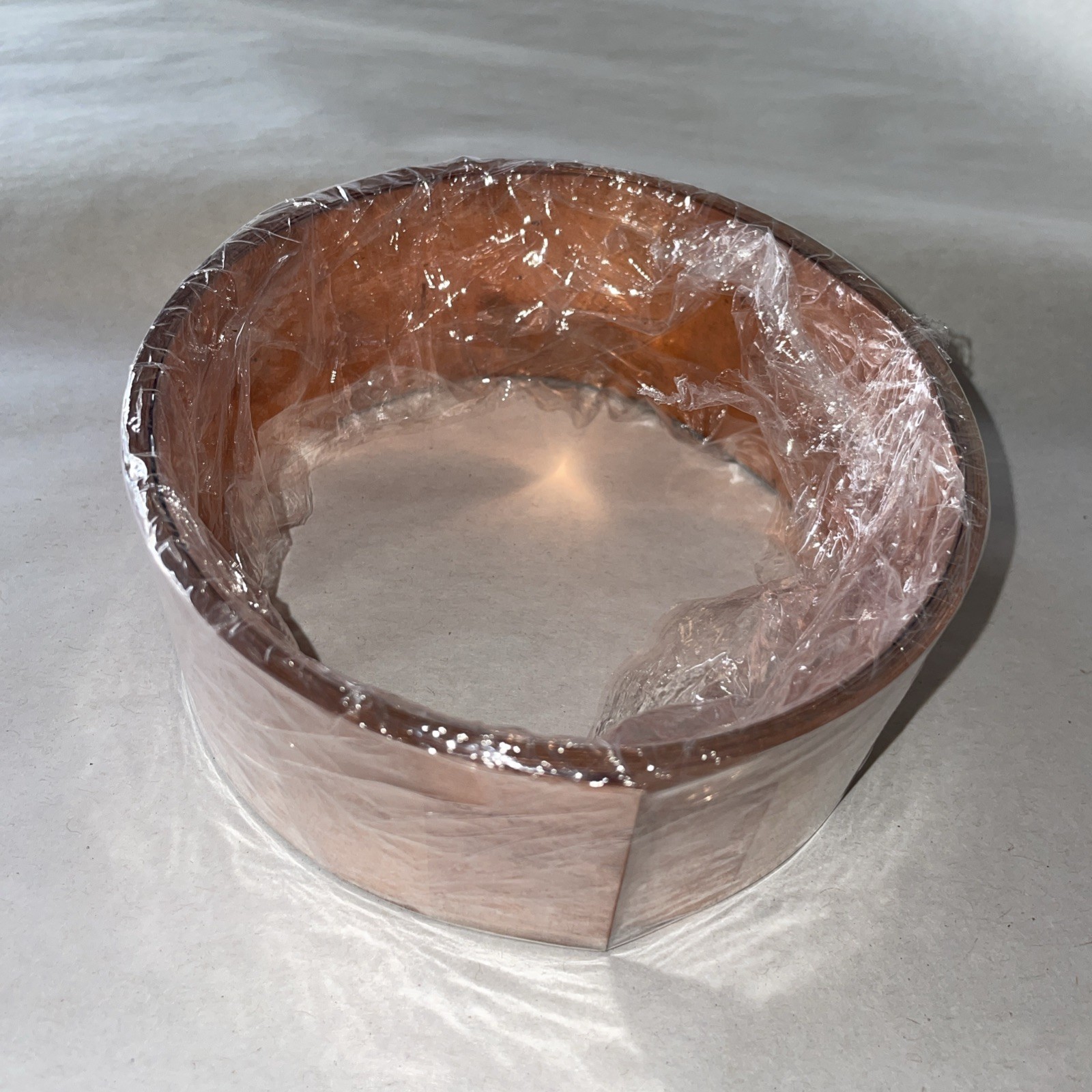 Raw 24oz Copper Flashing Strip 120” x 2” x .020” ( 3048mm x 50 mm x .5mm ).