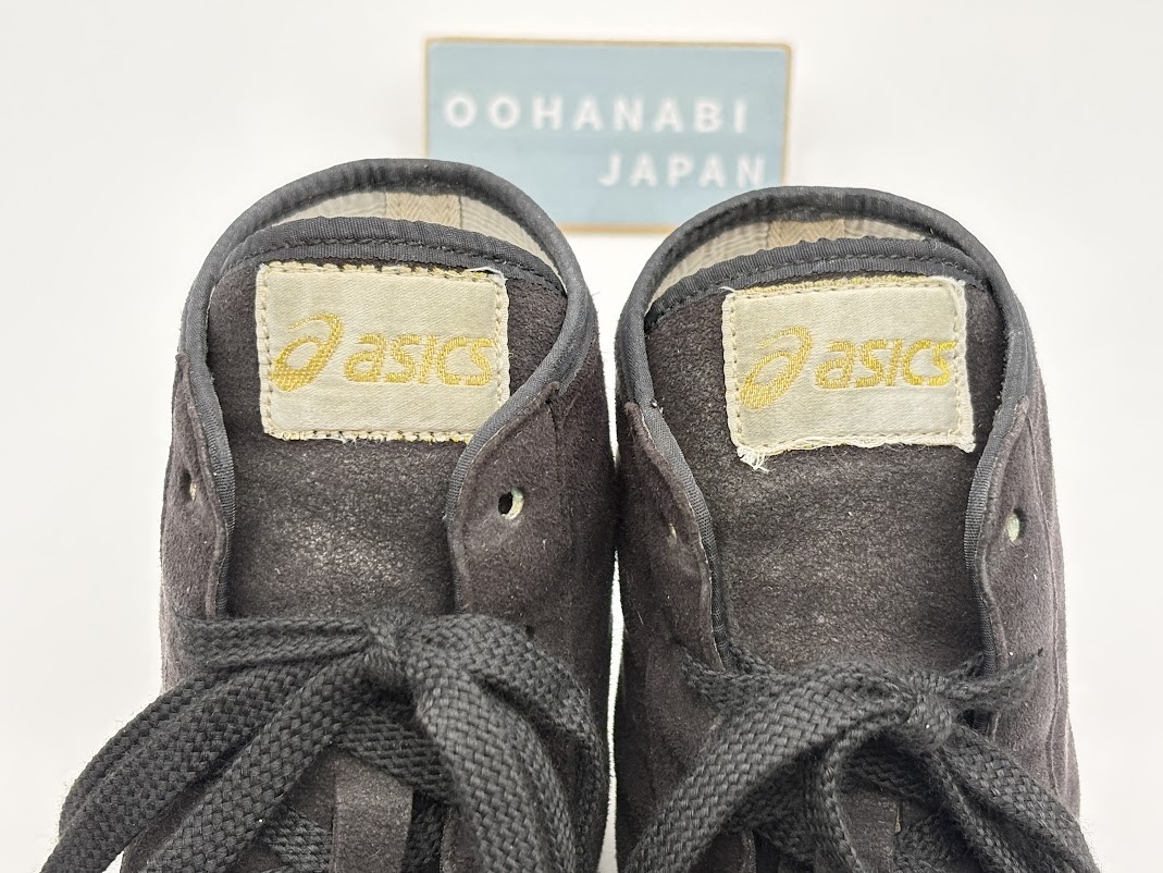 ASICS EX-EO Old model Wrestling Boxing shoes TWR900 US 8 26.0cm Black Gold USED