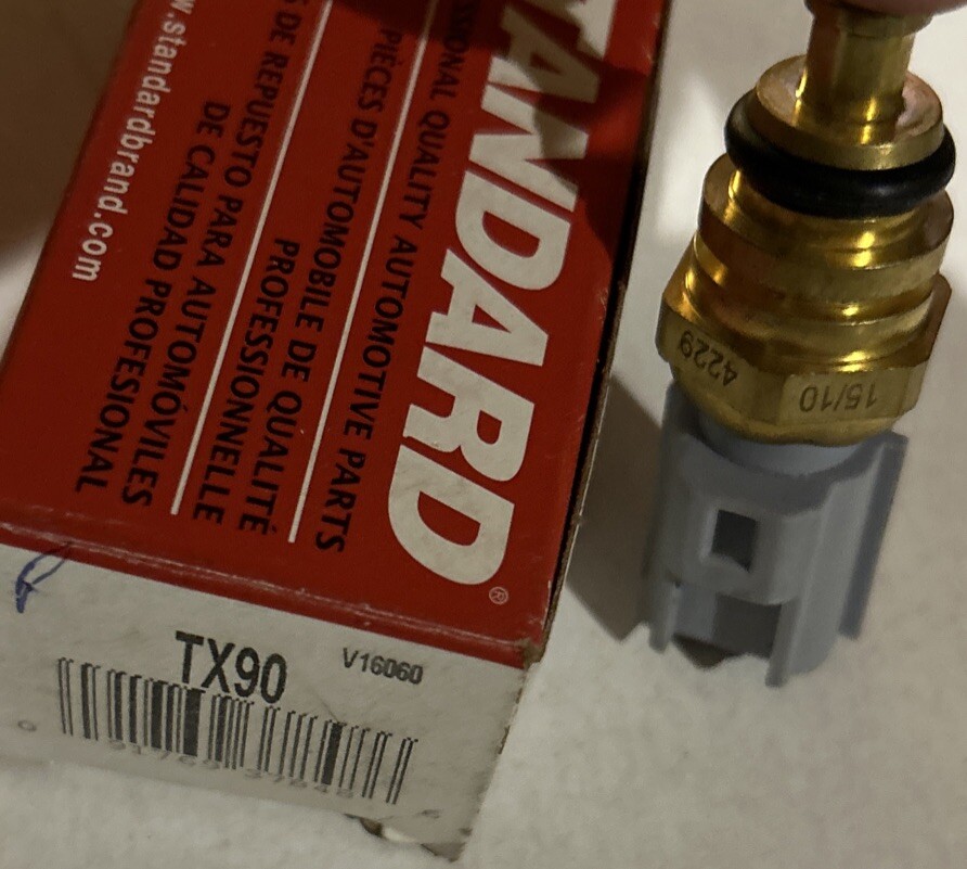 Engine Coolant Temperature Sensor Standard TX90 -New- Old Shelf Stock Fast Ship