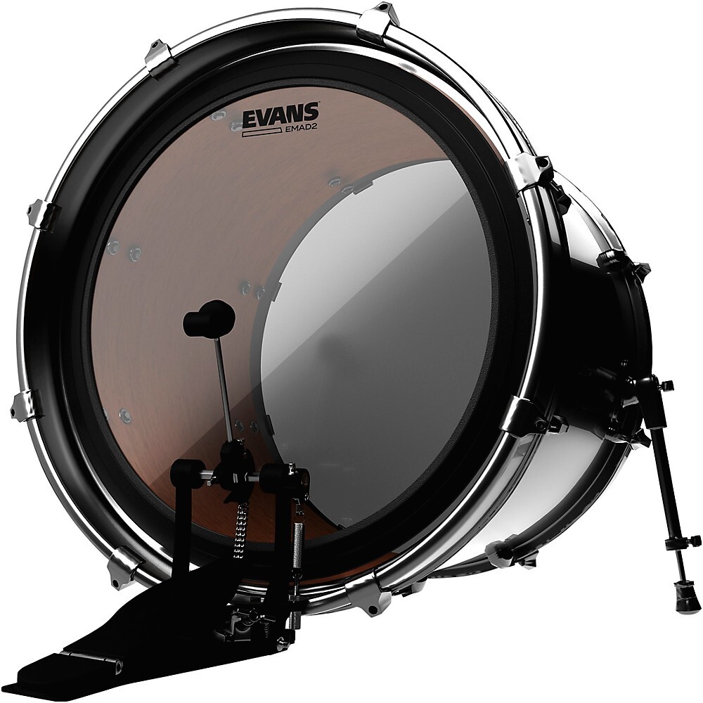 Evans EMAD 2 Clear Batter Bass Drum Head 22 in.