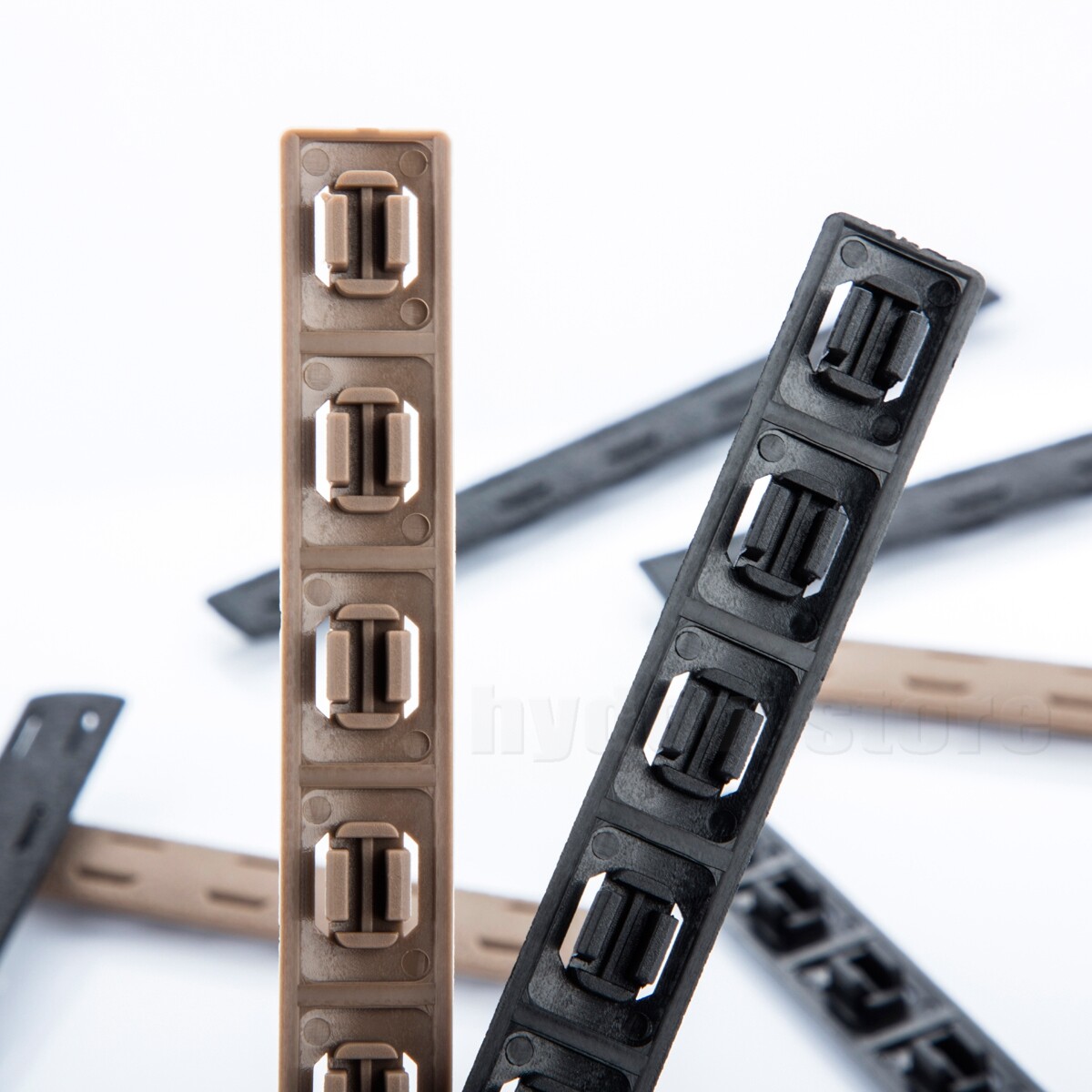5 PCS 5.5" M-lok Protector Resistant Plastic Rail Cover for Mlok System