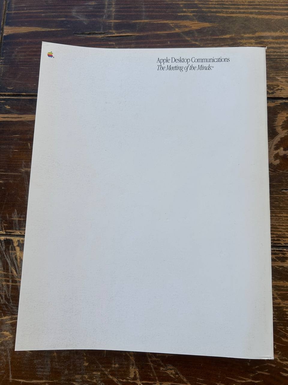 Apple Desktop Communications Solutions Reference Guide 1987 Vintage Book