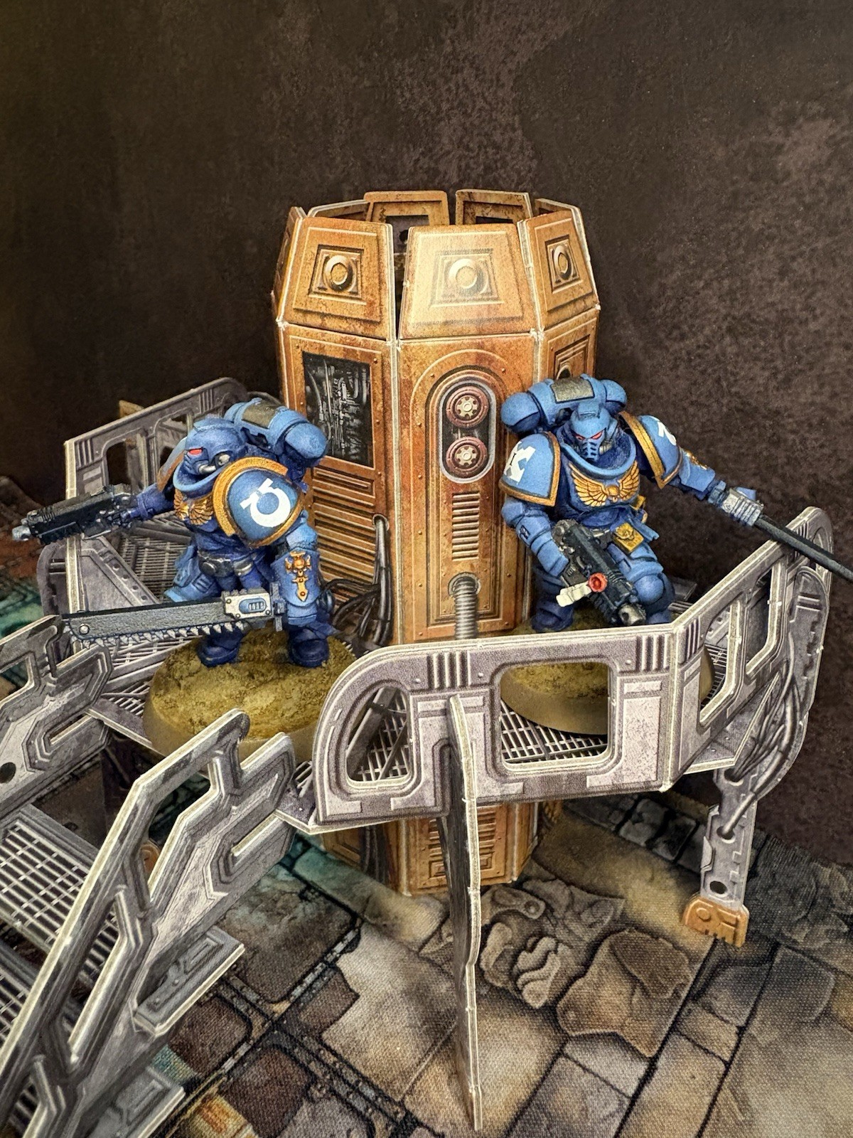 [40K] Ultramarines Assault Intercessors - Well Painted