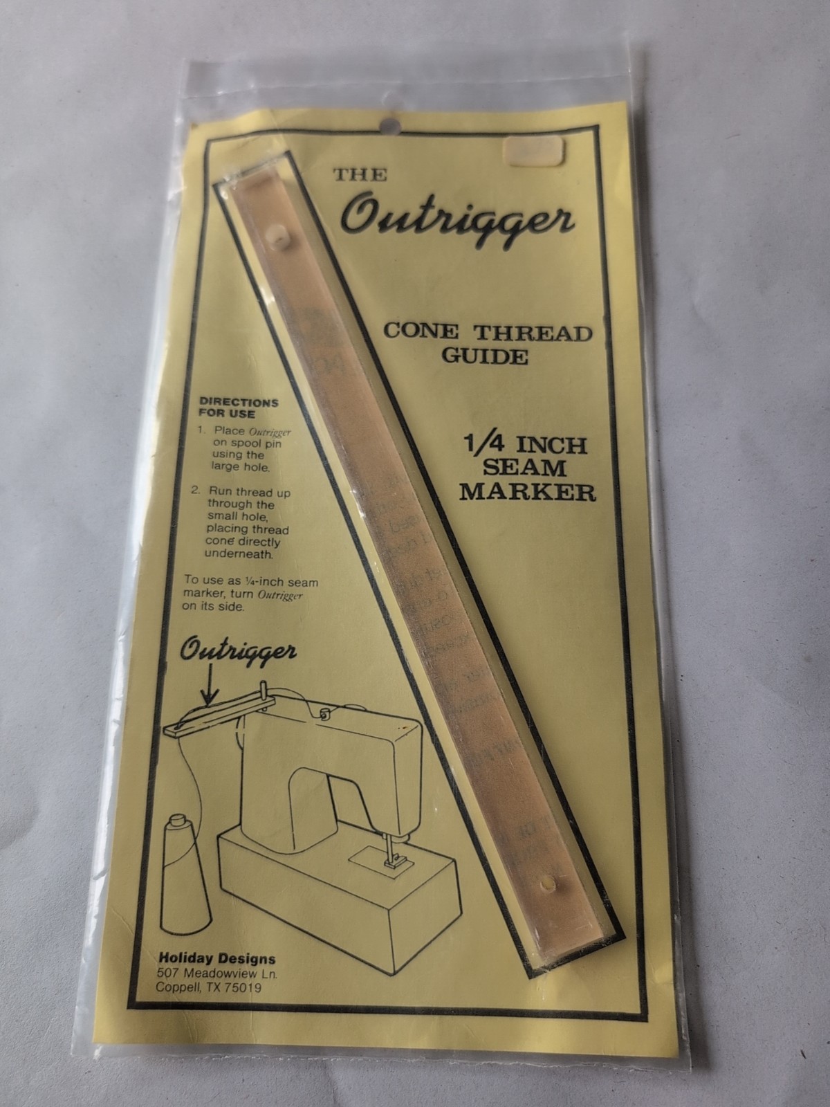 Cone Thread Guide Seam Marker