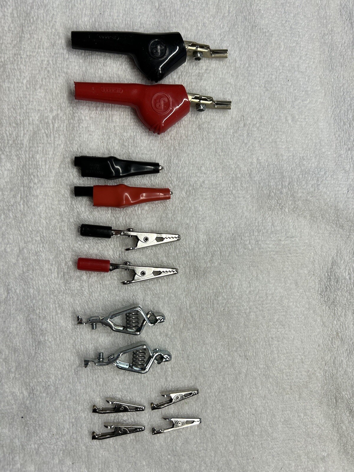 alligator clips, NEW, Lot Of 12