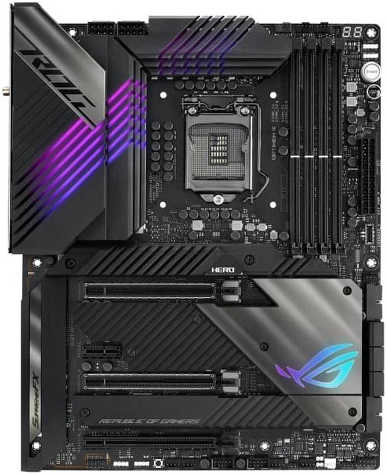 ASUS ROG Maximus XIII Hero (WiFi 6E) Z590 LGA 1200 ATX Gaming Motherboard