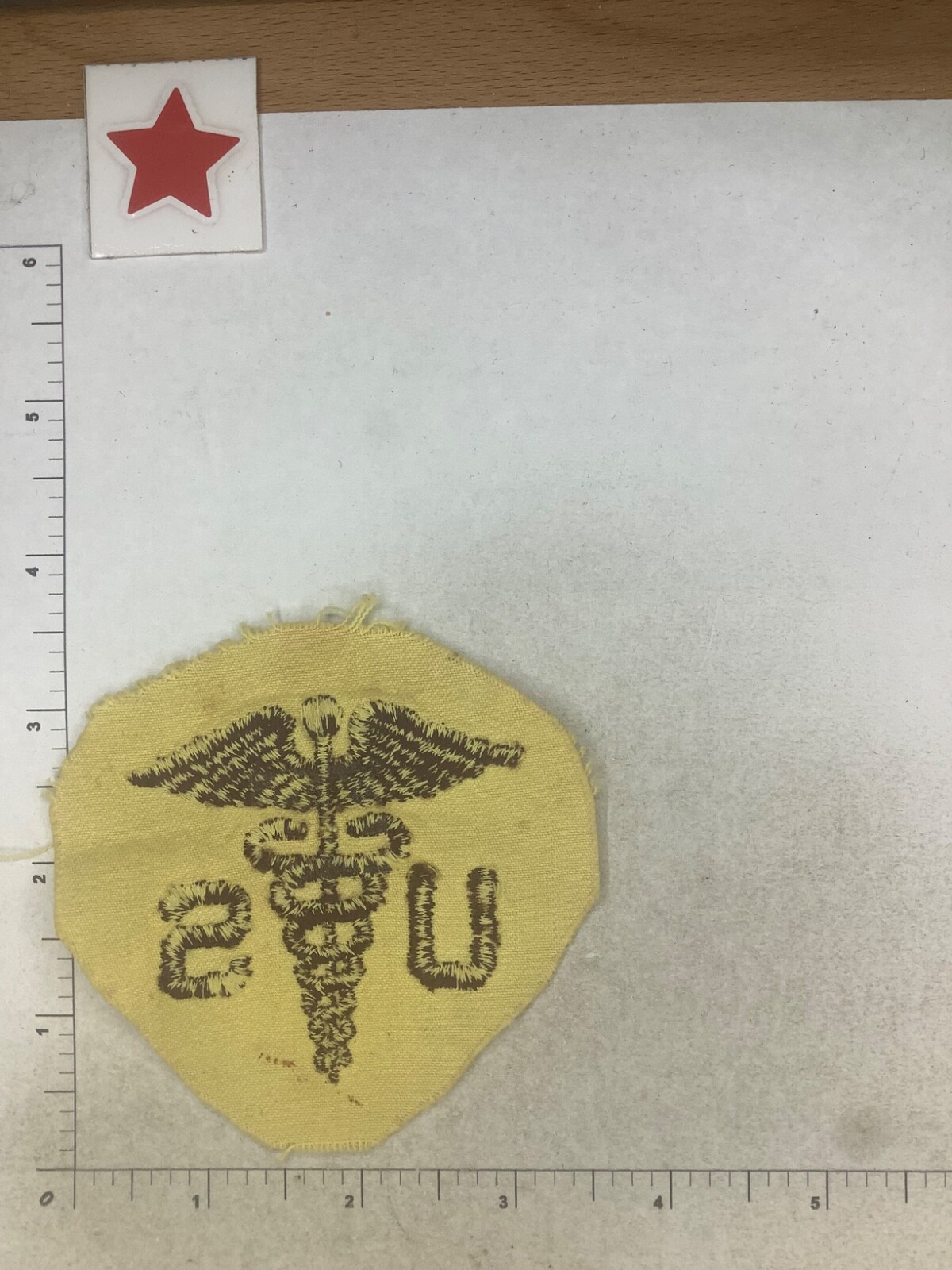 PREWAR MEDICAL CORPS PATCH