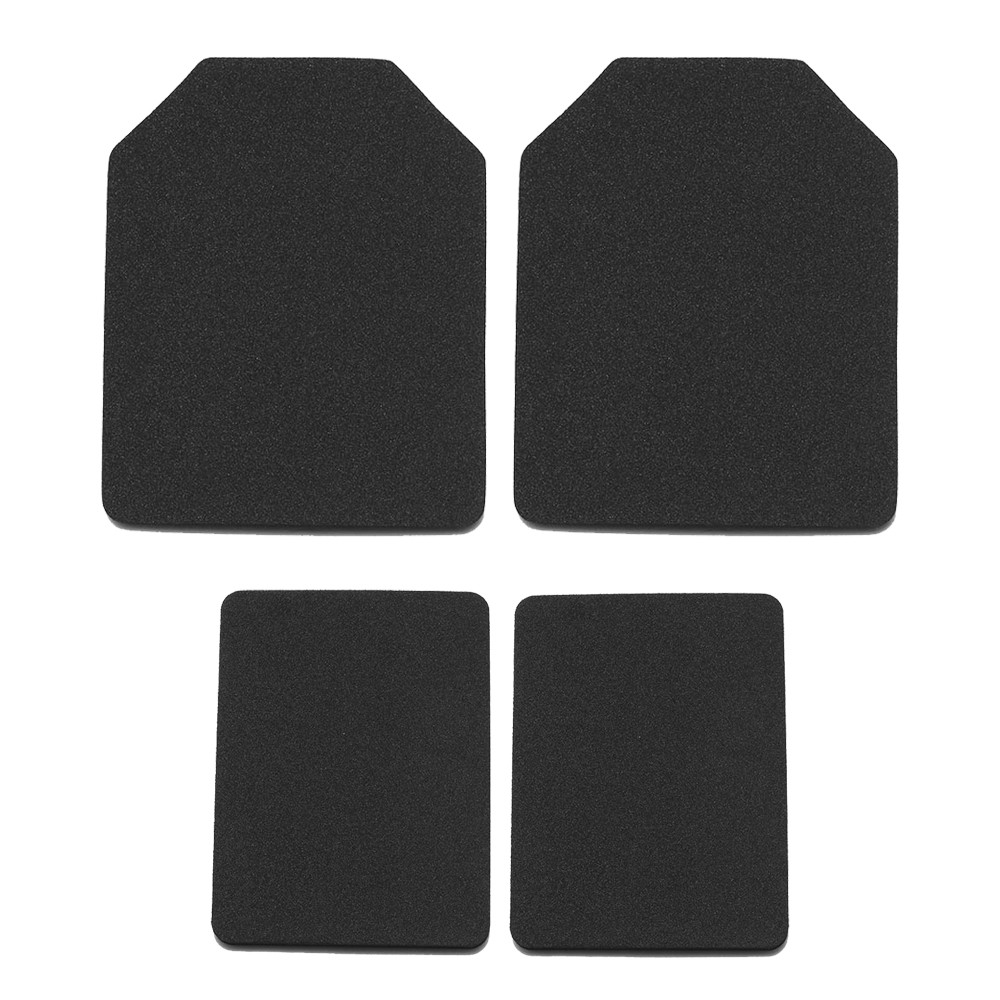 1 Pair Body Armor Plate Trauma Pads Backers Cushion Foam 11x14+6x8 For AR500