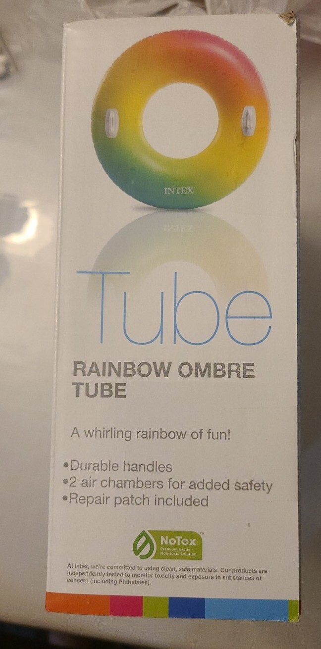 Rainbow Ombre Tube, 48-In. -58202EP