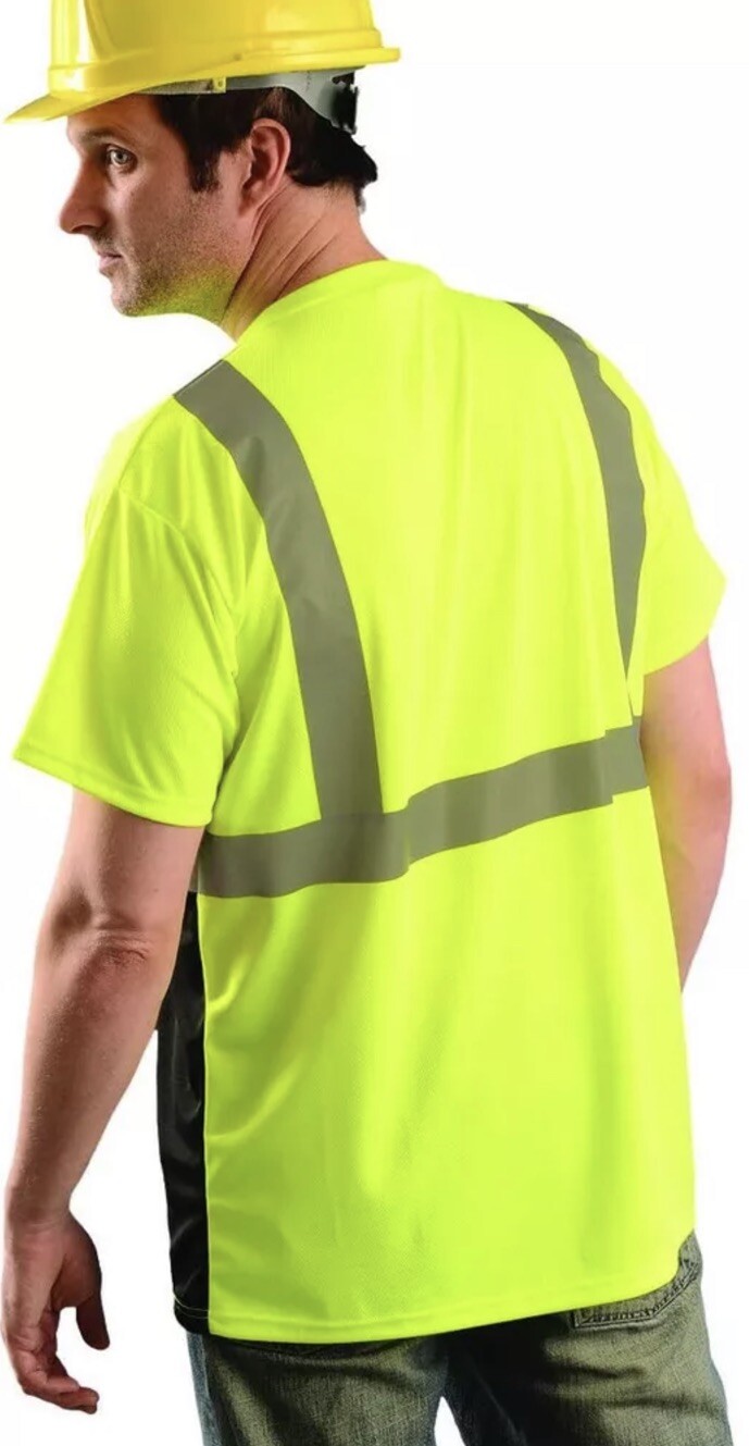 OccuNomix LUX-SSETPBK-YXL Classic Standard Short Sleeve Wicking Birdseye 10 Pack
