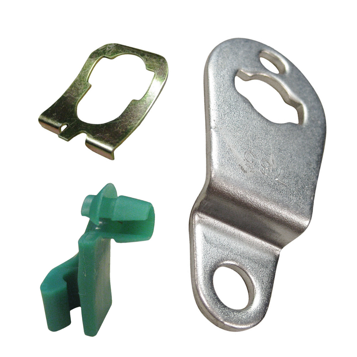 Strattec GM RH Passenger Door Lock Pawl Metal Lever Cam Plastic Rod Clip