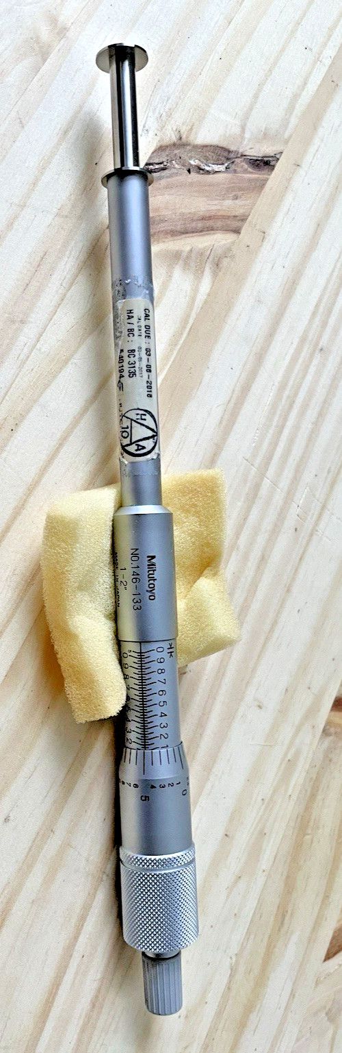 Mitutoyo 146-133 Groove Micrometer 0-2”
