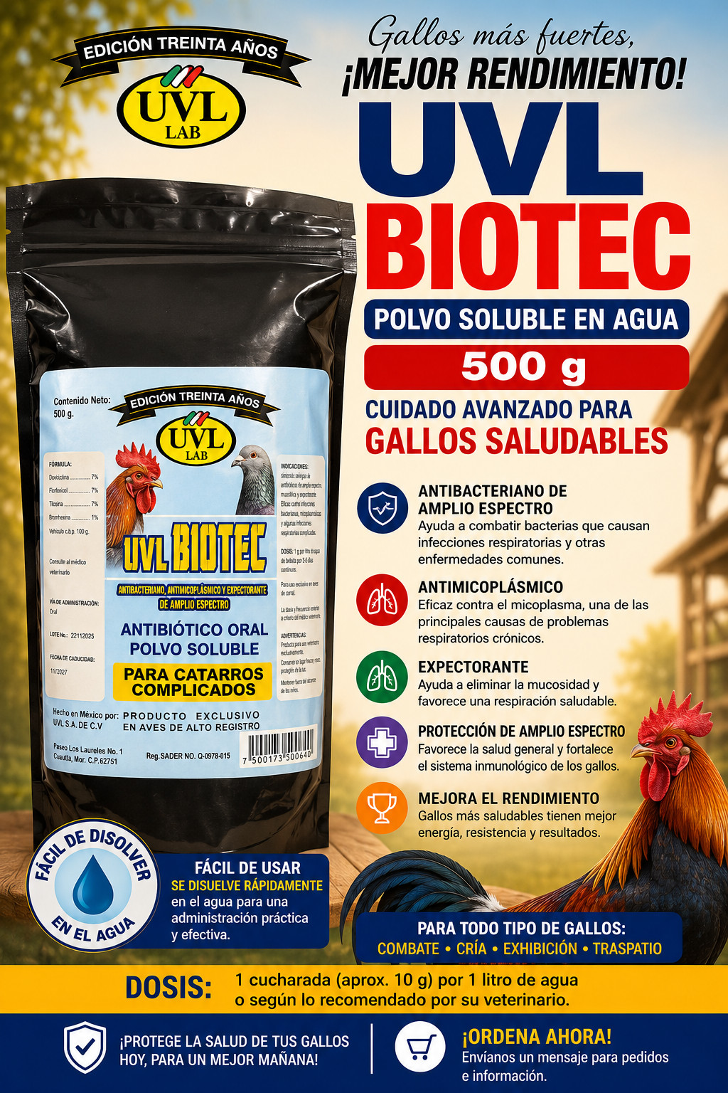 UVL LAB Supplement 500 G