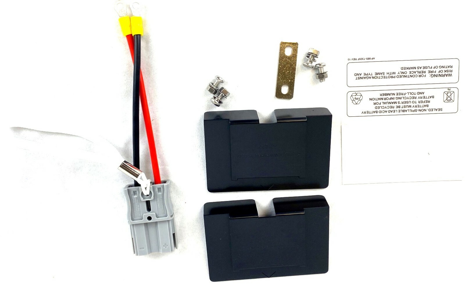 RBC55 Connecting Hardware with wire, busbar, terminal covers, pull tab (1 Pack)