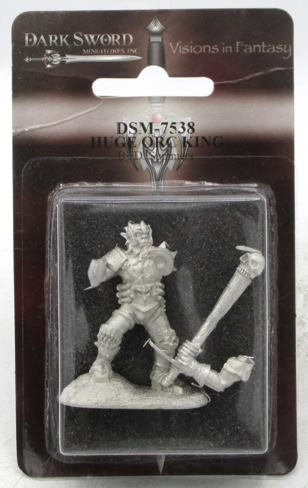 Dark Sword DSM-7538 Huge Orc King (Visions in Fantasy) Warrior Champion Lord
