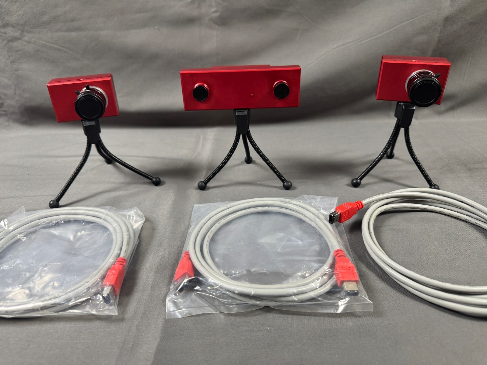 Bundle Of 3 Videre Design Robotics Baseline Stereoscopic Cameras - LOT A