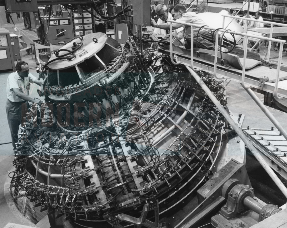 Titan III Fabrication Begins  - Original Photo dated 6th Sept 1965
