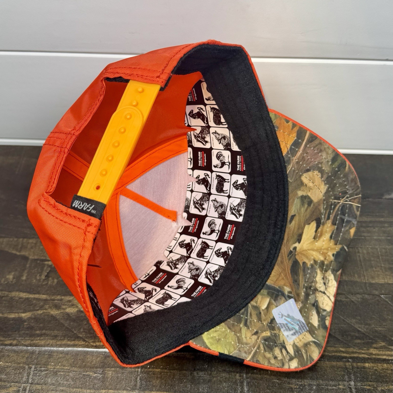 Goorin Bros Washington Pine Train Rhino "Unstoppable" Orange Hat (NWT)