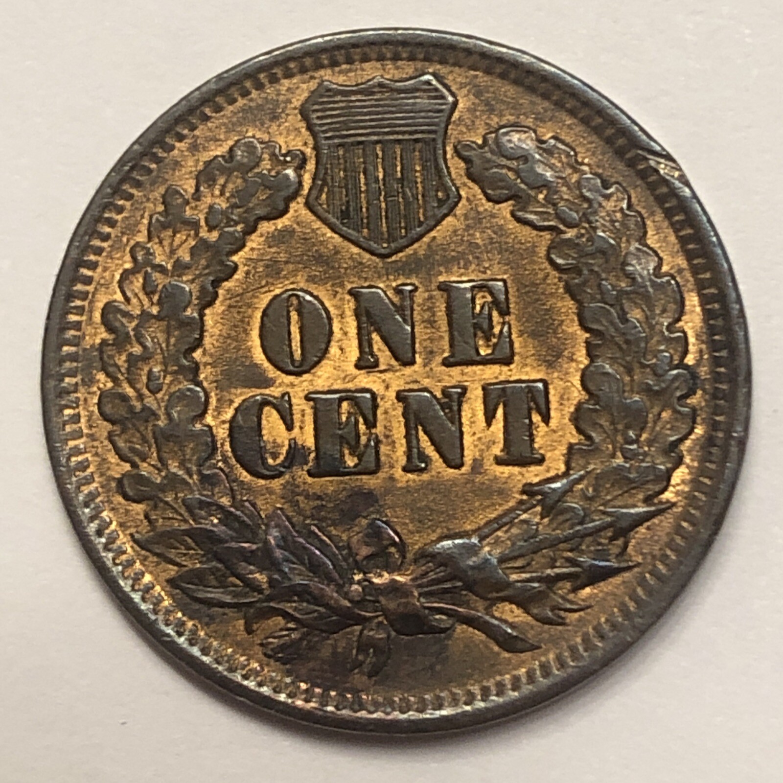 1901 Indian Head Cent Penny. Nice Luster!