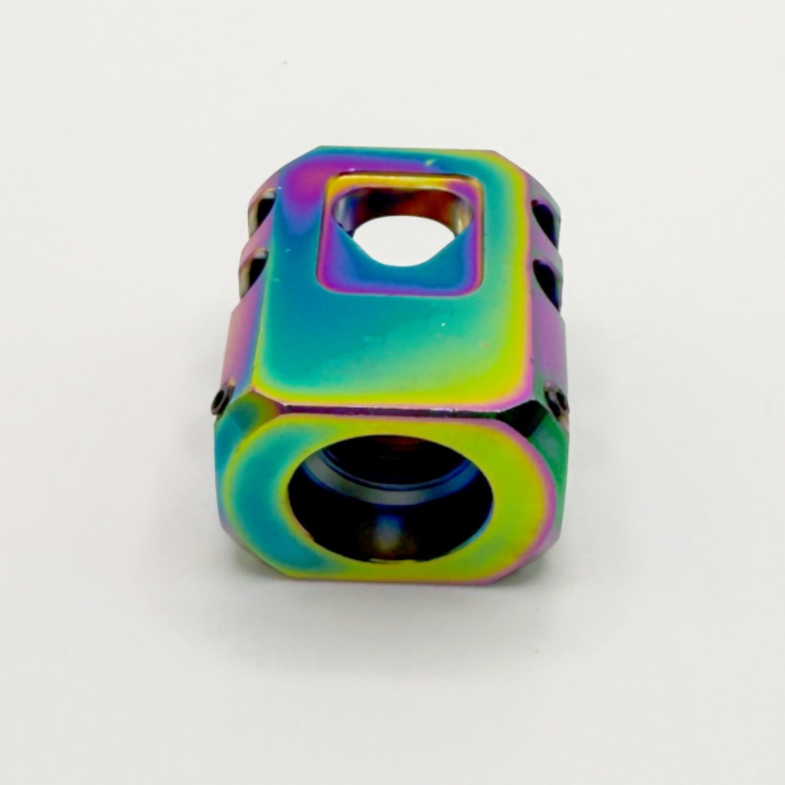 2 PK Muzzle Brake Compensator 1/2''x28 TPI For 9mm Rainbow
