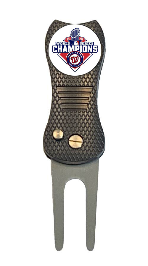 2019 Washington Nationals World Series MLB Golf Ball Marker + Premium Divot Tool