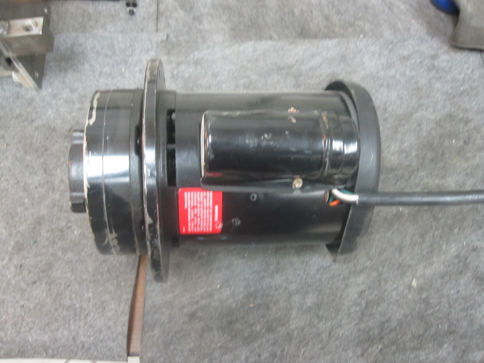 Breuer Tornado Motor E49747 LR37479, 8VE56C17P5527A P 1HP 115/230 V60 1725 RPM