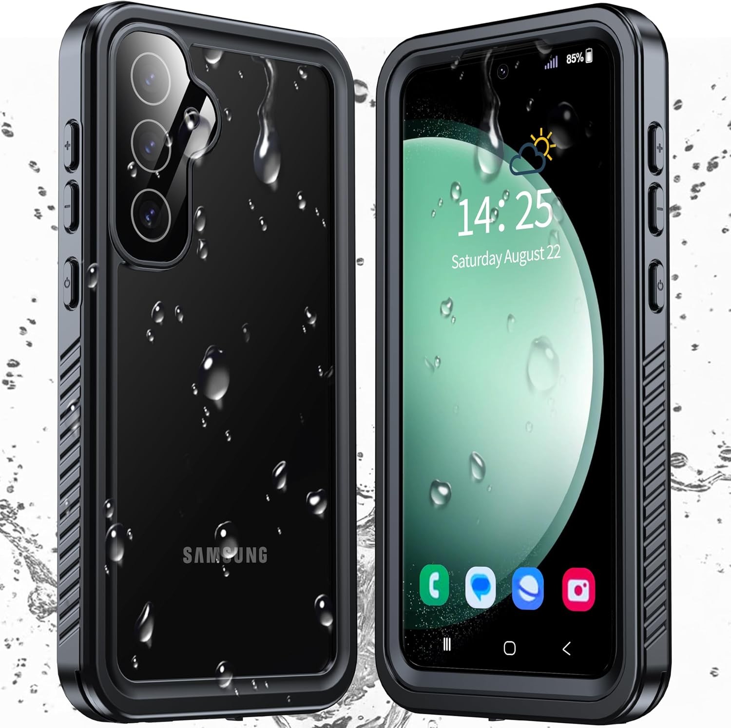 Waterproof Case For Samsung Galaxy S23 FE 5G Rugged Shockproof Heavy Duty Cover