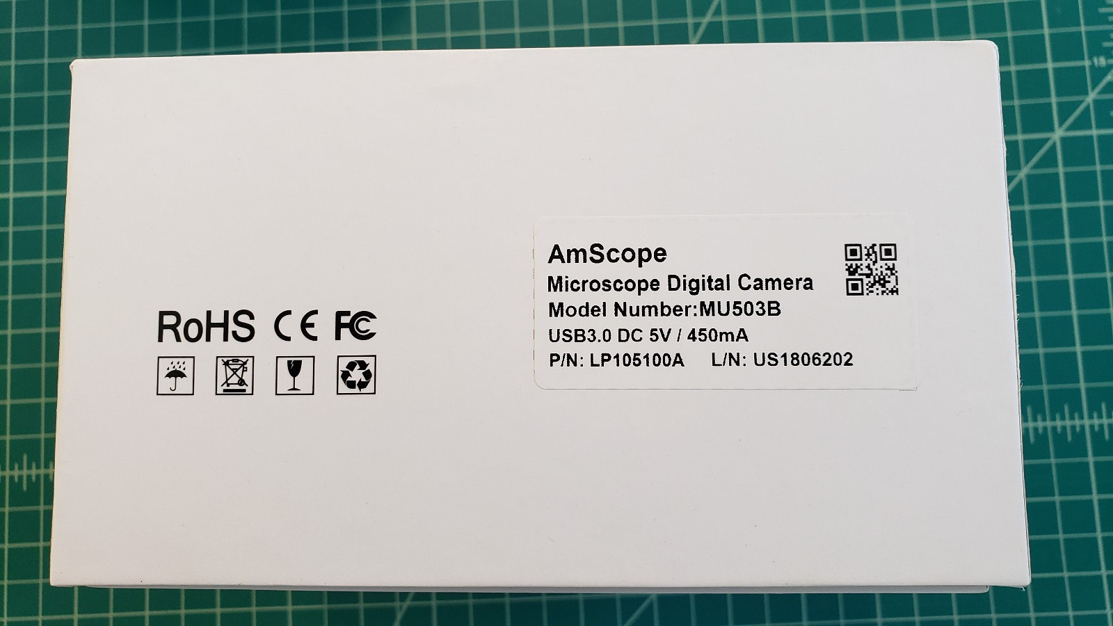 AmScope MU503B 5MP USB Microscope Camera MU503B - NO USB CABLE