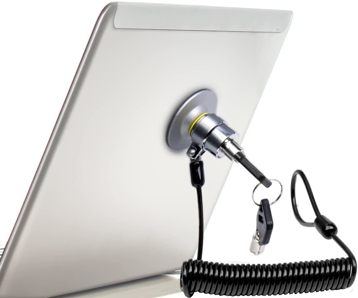 Laptop Cable Lock Retractable Hardware Cable Lock with Anchor Plate with Lapt...