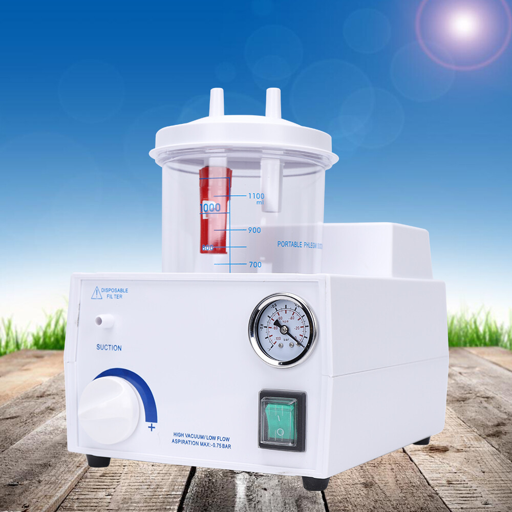 Portable Dental Suction Machine Oral Emergency Vacuum Phlegm Suction Unit