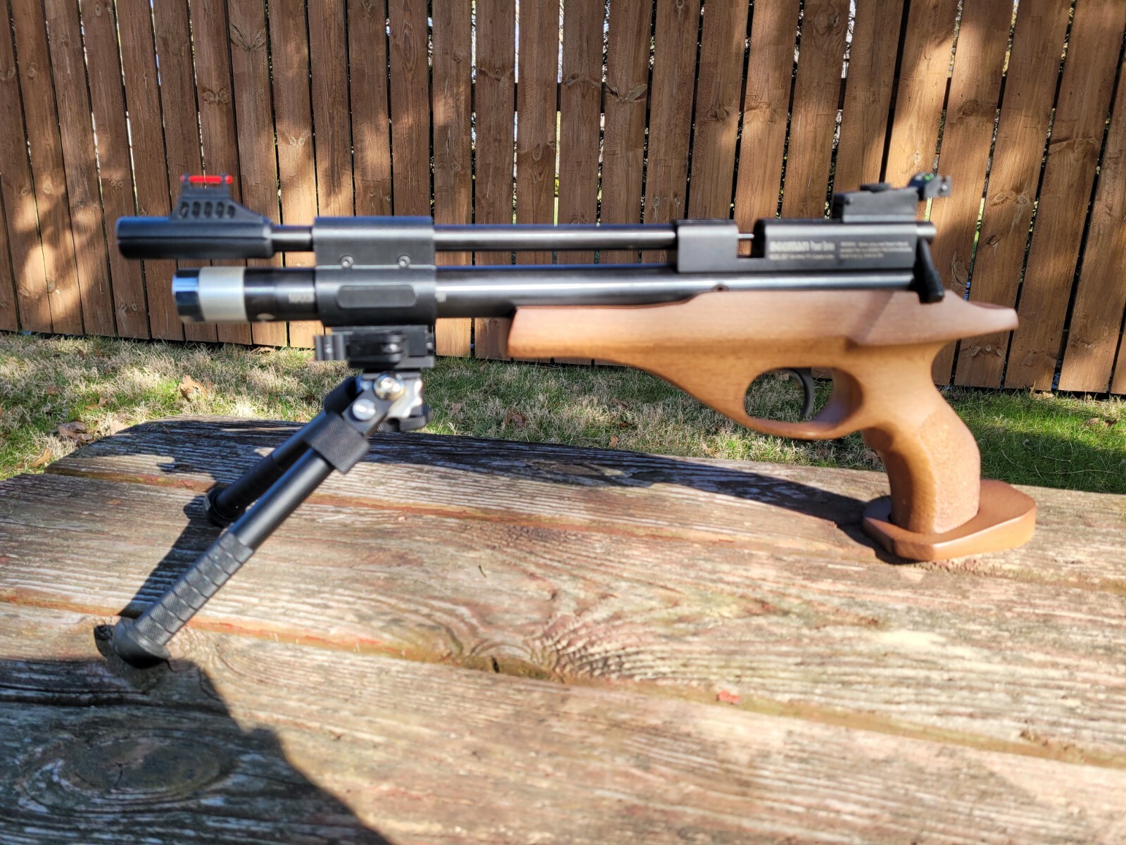 Beeman 2027 PCP Pistol Barrel Band with Picatinny Rail
